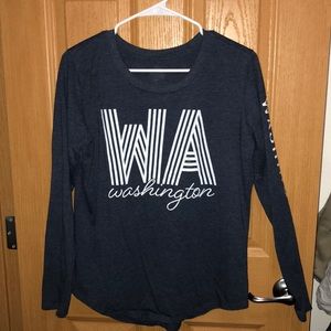 Long sleeved “Washington” t-shirt